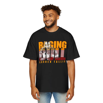 Raging Bull Gorden Tallis Oversized Tee Graphic Tees Australia Black / S Graphic T-Shirt Australia -  Cool Graphic T-Shirts Online - 