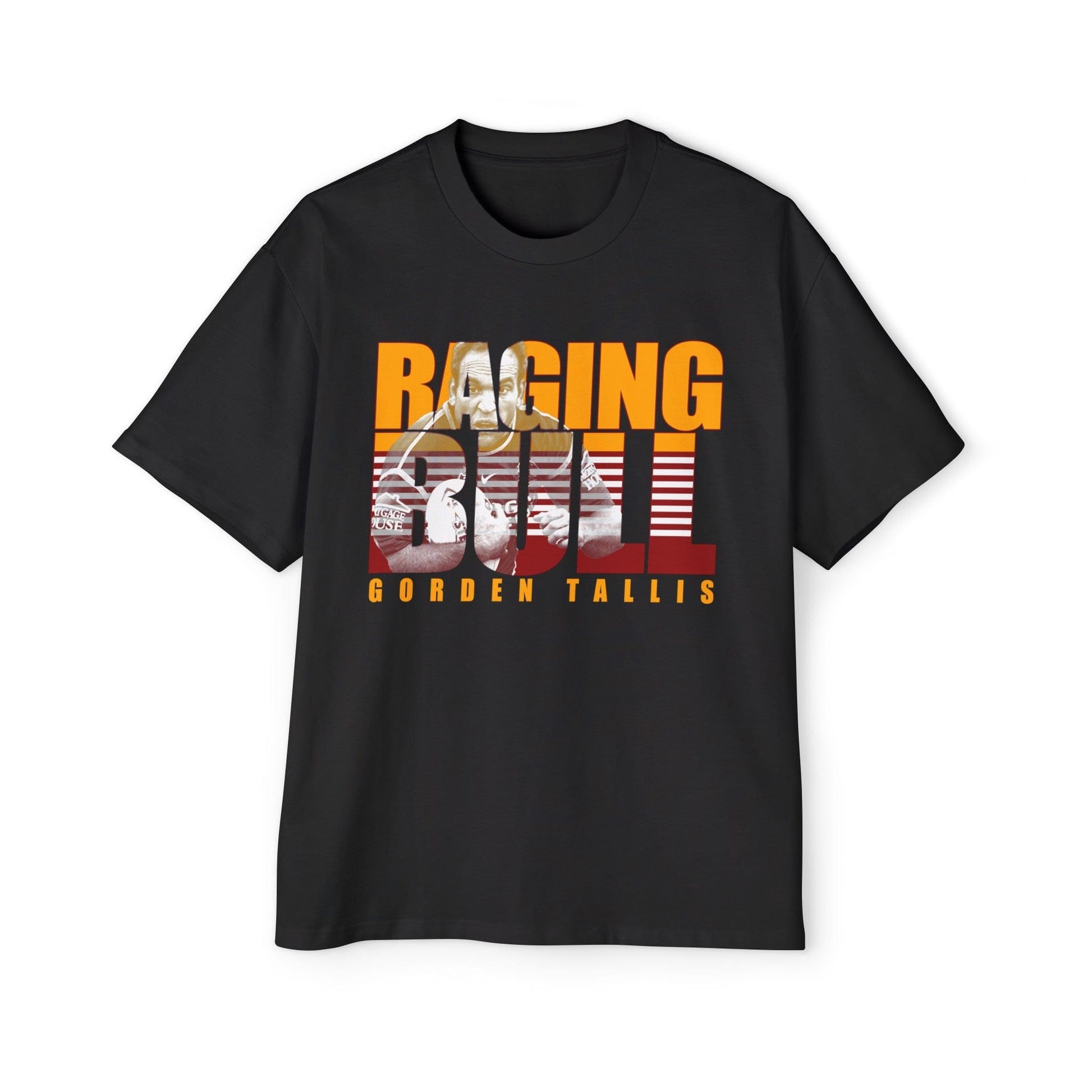 Raging Bull Gorden Tallis Oversized Tee Graphic Tees Australia Graphic T-Shirt Australia -  Cool Graphic T-Shirts Online - 