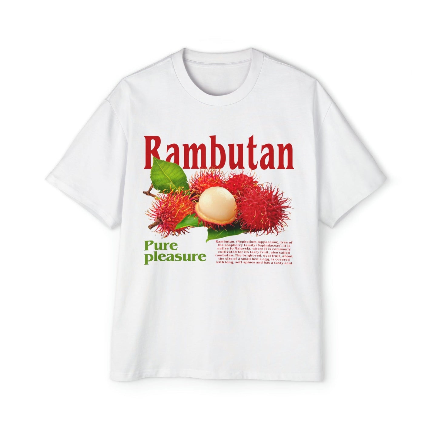 Rambutan Oversized Tee Graphic Tees Australia Graphic T-Shirt Australia -  Cool Graphic T-Shirts Online -  Rambutan Oversized Tee | Vintage Oversized T-Shirts Australia