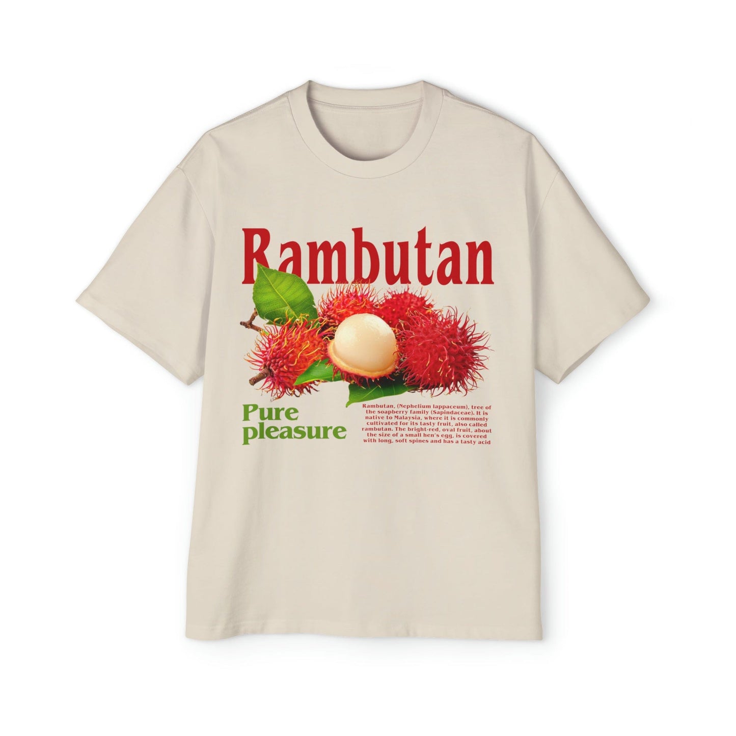 Rambutan Oversized Tee Graphic Tees Australia Graphic T-Shirt Australia -  Cool Graphic T-Shirts Online -  Rambutan Oversized Tee | Vintage Oversized T-Shirts Australia