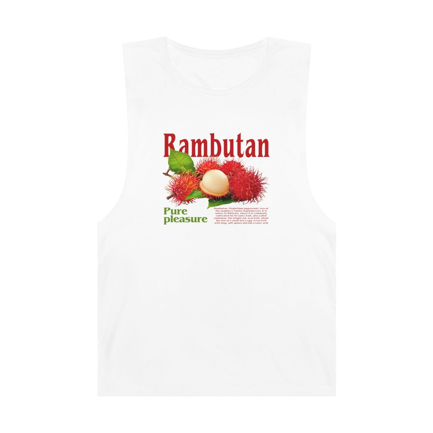 Rambutan Tank Top Graphic Tees Australia Graphic T-Shirt Australia -  Cool Graphic T-Shirts Online -  Rambutan Tank Top | Cool Tank Tops Online Australia