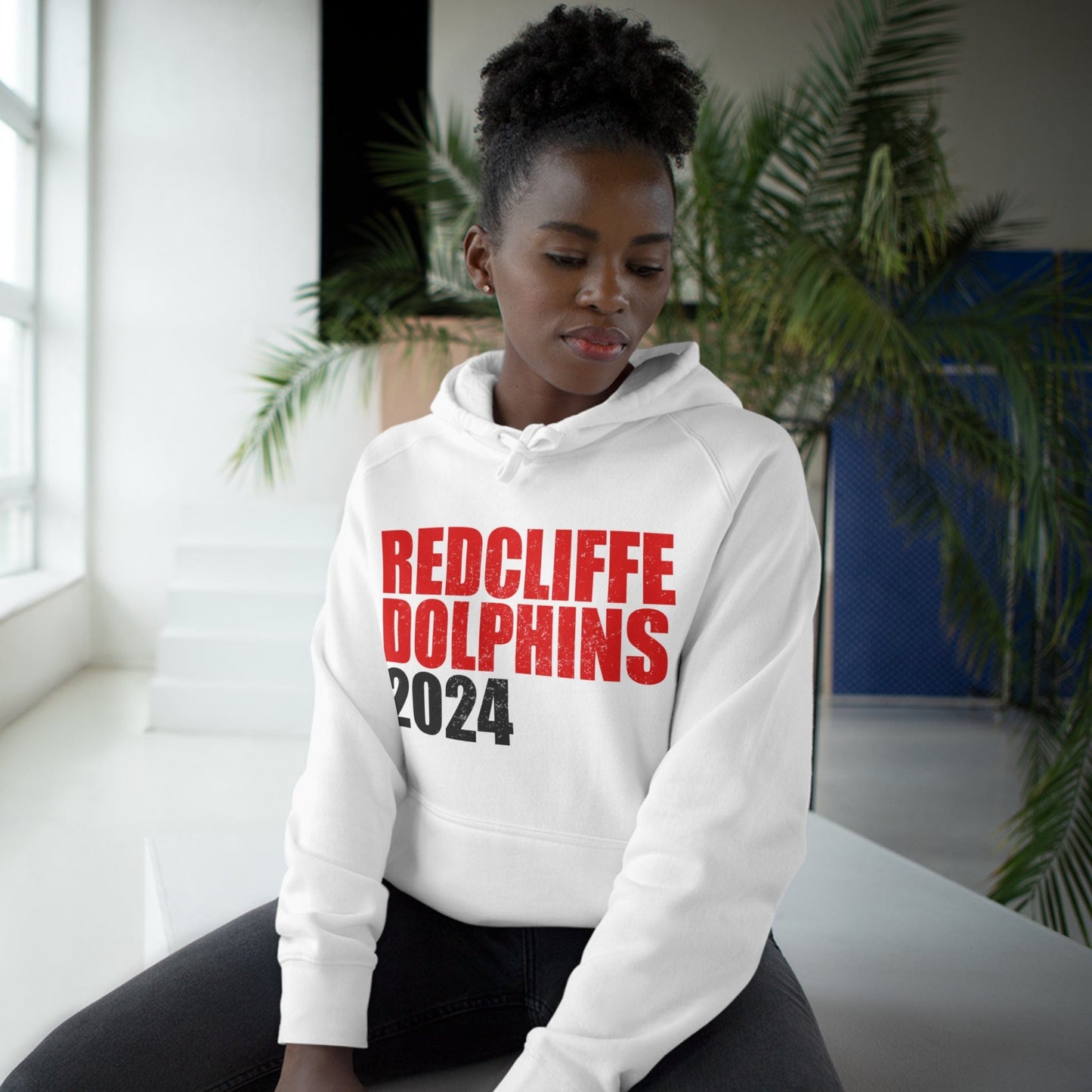 Redcliffe Dolphins 2024 Hoodie Graphic Tees Australia Graphic T-Shirt Australia -  Cool Graphic T-Shirts Online -  Redcliffe Dolphins 2024 Hoodie | NRL Hoodies Australia