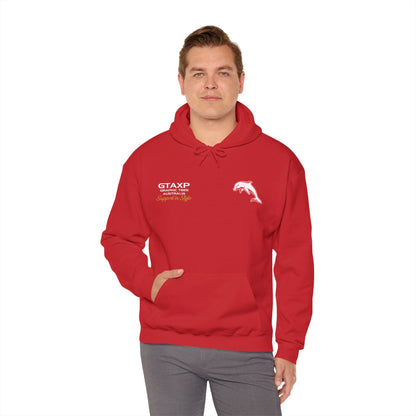 Redcliffe Dolphins Duo Hoodie Printify Graphic T-Shirt Australia -  Cool Graphic T-Shirts Online - 