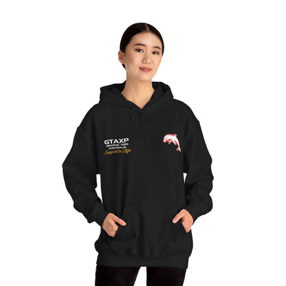 Redcliffe Dolphins Duo Hoodie Printify Graphic T-Shirt Australia -  Cool Graphic T-Shirts Online - 