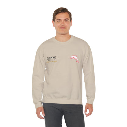 Redcliffe Dolphins Duo Jumper Graphic Tees Australia Graphic T-Shirt Australia -  Cool Graphic T-Shirts Online -  Redcliffe Dolphins Duo Jumper | Dolphins NRL Crew Sweater