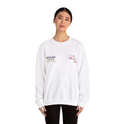 Redcliffe Dolphins Phinny Jumper Graphic Tees Australia Graphic T-Shirt Australia -  Cool Graphic T-Shirts Online -  Redcliffe Dolphins Phinny Jumper | Dolphins NRL Crew Sweater