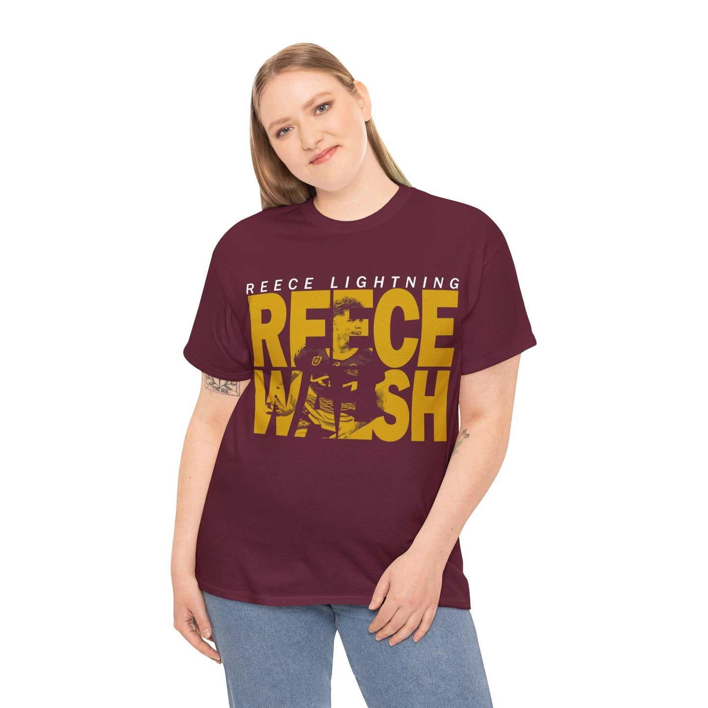 Reece Lightning Graphic Tee Graphic Tees Australia Graphic T-Shirt Australia -  Cool Graphic T-Shirts Online -  Reece Lightning T-Shirt | Cool Graphic T-Shirts Online Australia