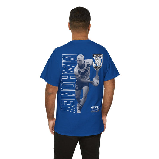 Reed Mahoney Bulldogs Duo Graphic Tee Graphic Tees Australia Royal / S Graphic T-Shirt Australia -  Cool Graphic T-Shirts Online -  Reed Mahoney Bulldogs Duo T-Shirt | Canterbury Bulldogs T-Shirt