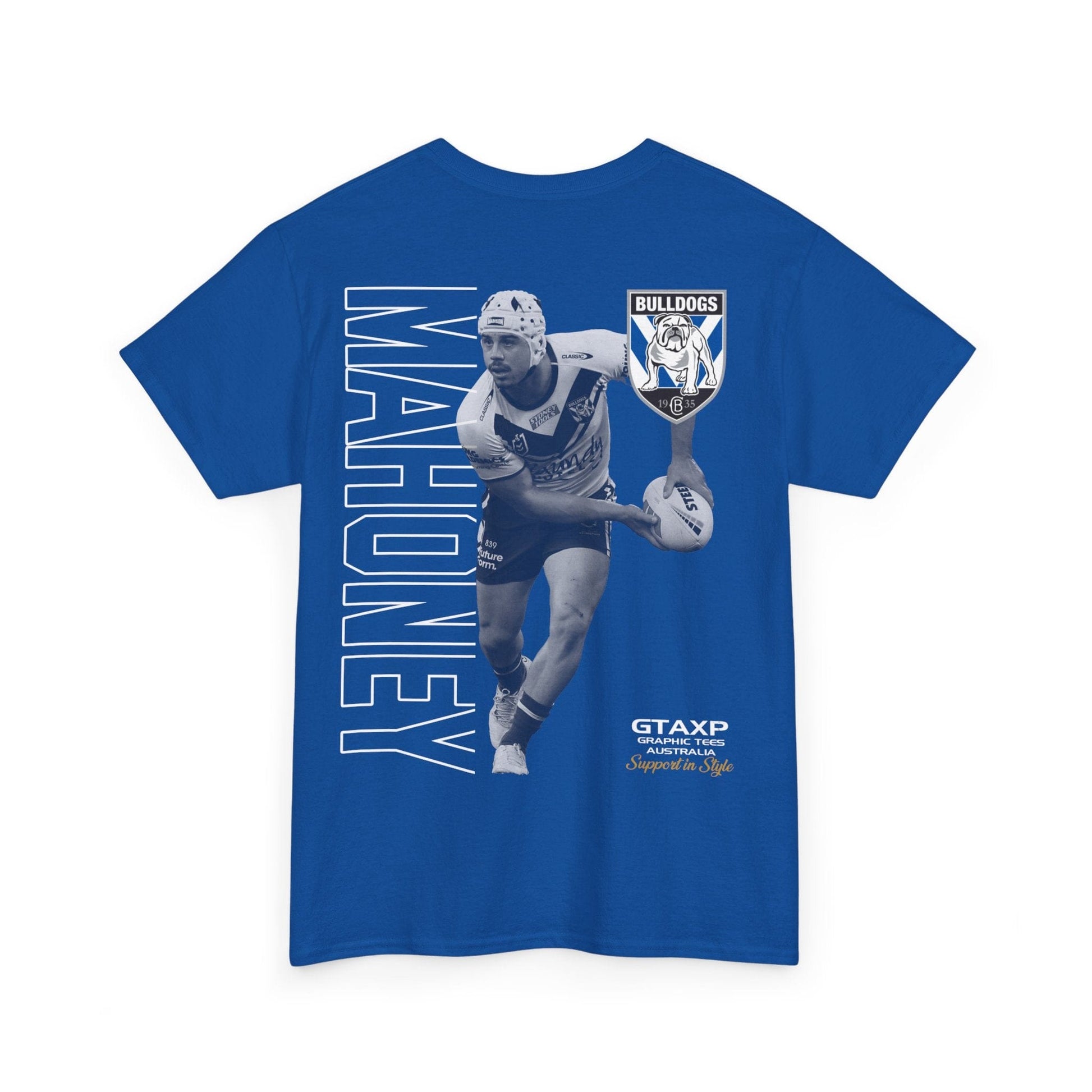 Reed Mahoney Bulldogs Duo Graphic Tee Graphic Tees Australia Graphic T-Shirt Australia -  Cool Graphic T-Shirts Online -  Reed Mahoney Bulldogs Duo T-Shirt | Canterbury Bulldogs T-Shirt