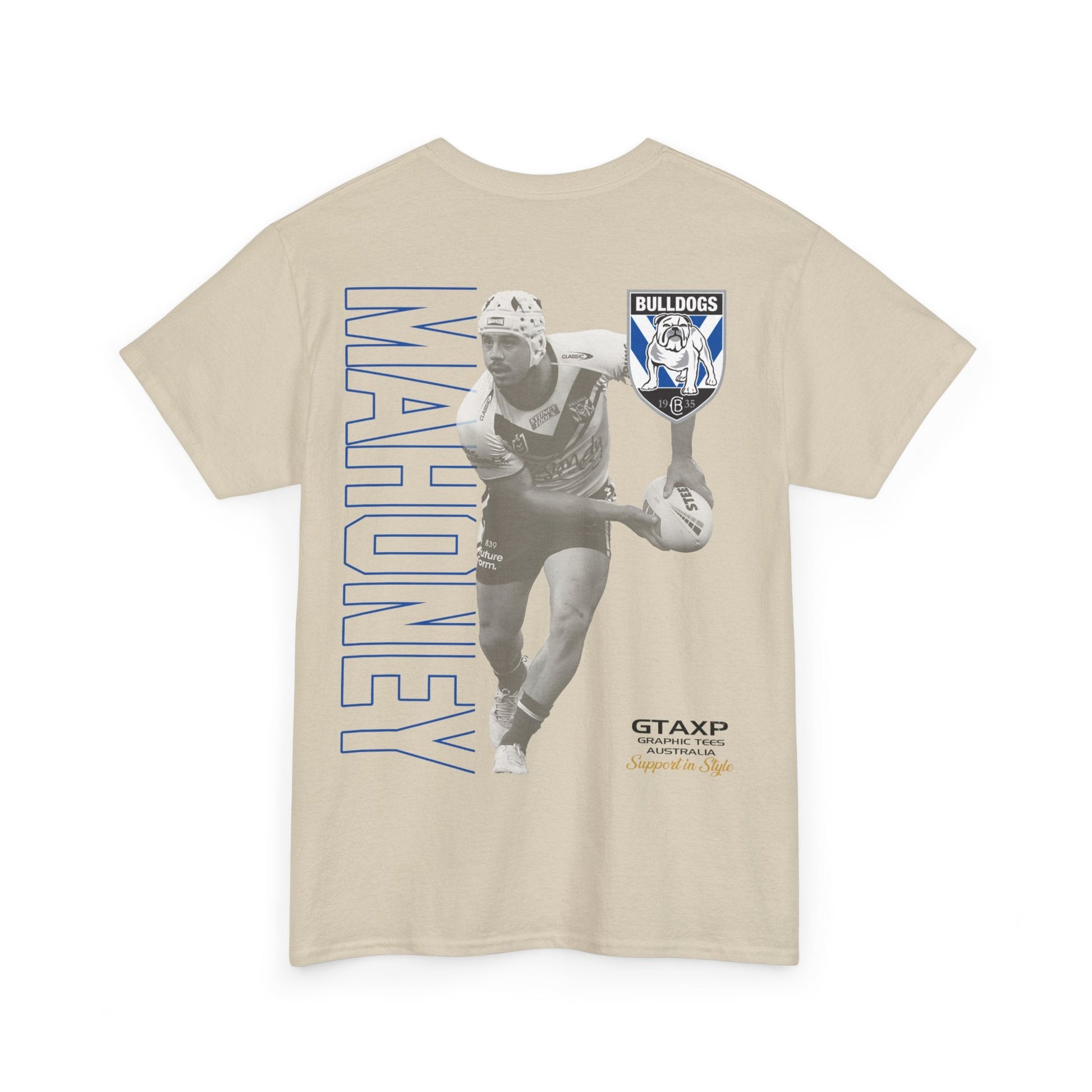 Reed Mahoney Bulldogs Duo Graphic Tee Graphic Tees Australia Graphic T-Shirt Australia -  Cool Graphic T-Shirts Online -  Reed Mahoney Bulldogs Duo T-Shirt | Canterbury Bulldogs T-Shirt