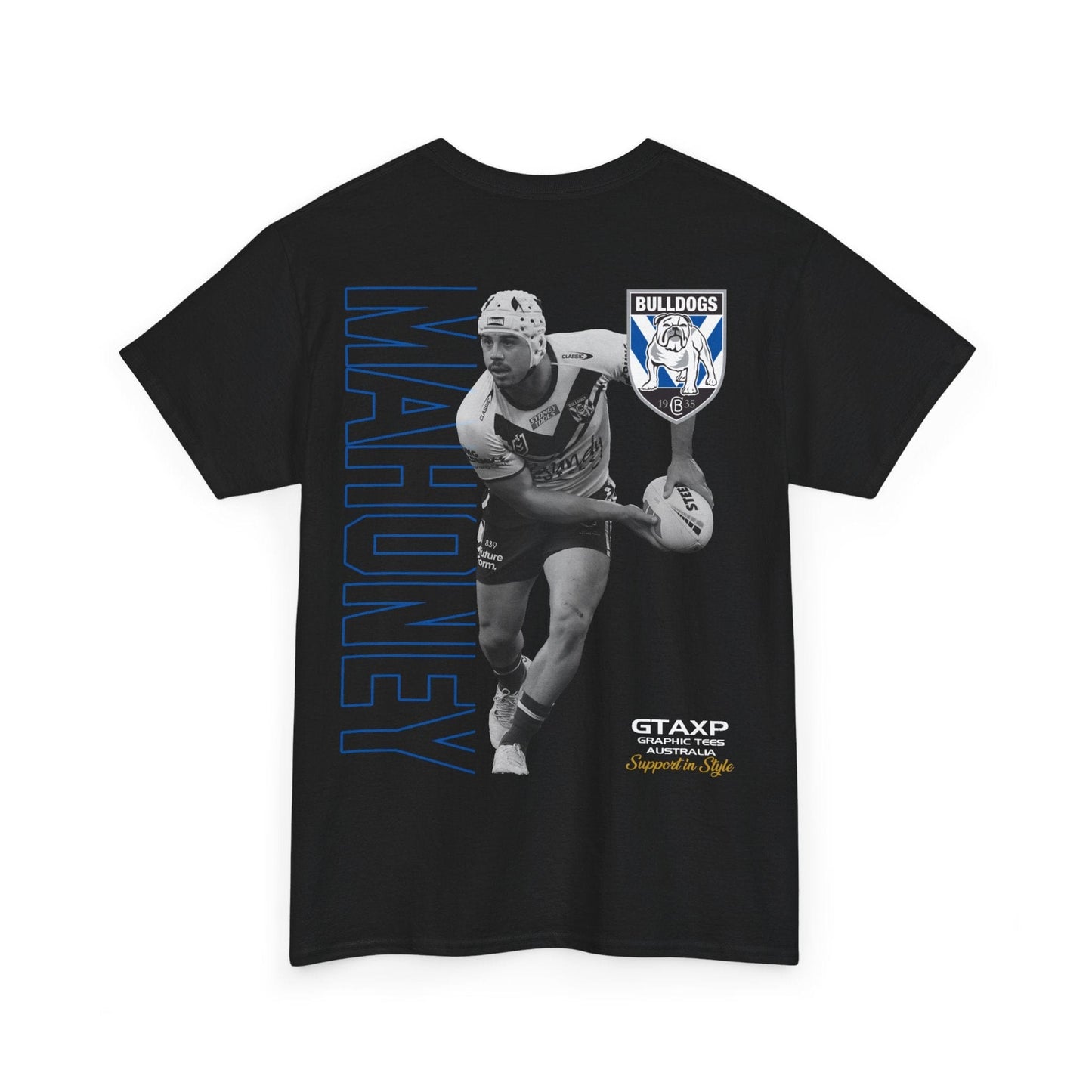 Reed Mahoney Bulldogs Duo Graphic Tee Graphic Tees Australia Graphic T-Shirt Australia -  Cool Graphic T-Shirts Online -  Reed Mahoney Bulldogs Duo T-Shirt | Canterbury Bulldogs T-Shirt