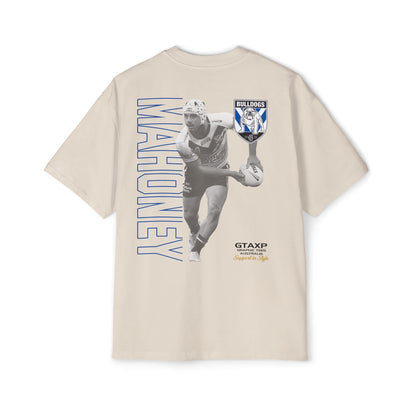 Reed Mahoney Bulldogs Duo Oversized Tee Graphic Tees Australia Graphic T-Shirt Australia -  Cool Graphic T-Shirts Online -  Reed Mahoney Bulldogs Duo Oversized Tee | League Tees Au