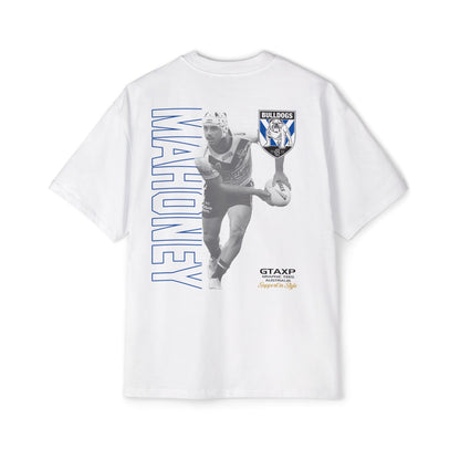 Reed Mahoney Bulldogs Duo Oversized Tee Graphic Tees Australia Graphic T-Shirt Australia -  Cool Graphic T-Shirts Online -  Reed Mahoney Bulldogs Duo Oversized Tee | League Tees Au