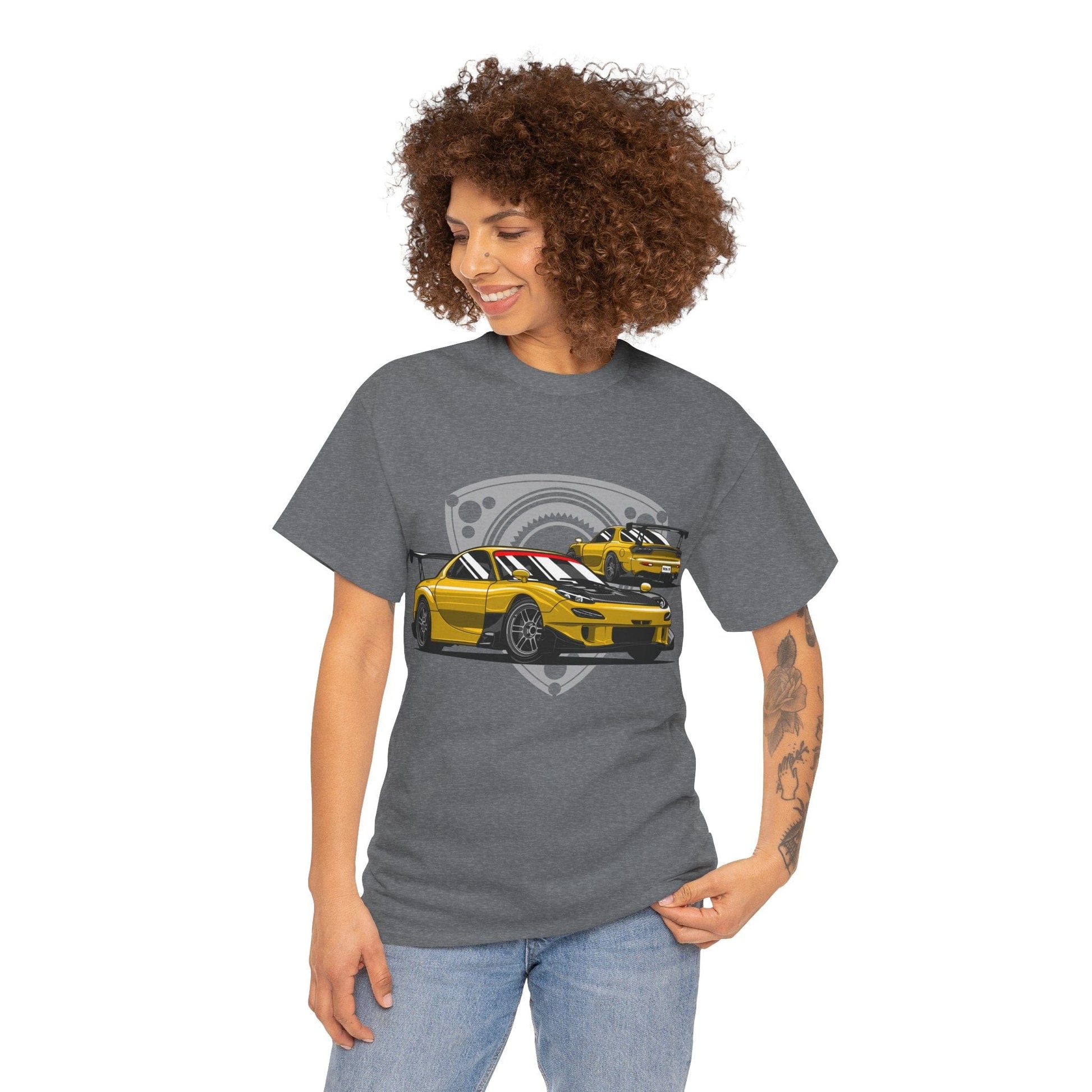 Rotary RX7 T-Shirt Printify Graphic T-Shirt Australia -  Cool Graphic T-Shirts Online - 