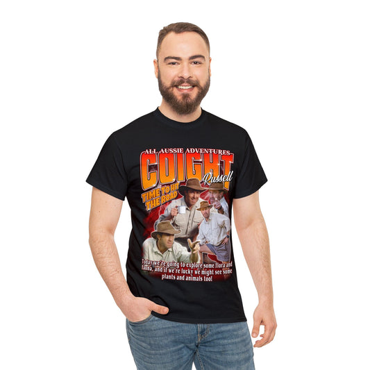 Russell Coight Flora And Fauna Graphic Tee Graphic Tees Australia Graphic T-Shirt Australia -  Cool Graphic T-Shirts Online -  Russell Coight Flora And Fauna T-Shirt | Funny Aussie Graphic Tee