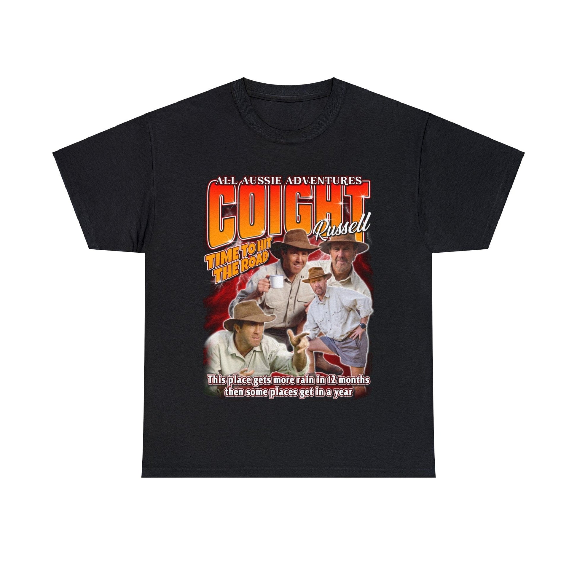 Russell Coight Graphic Tee Graphic Tees Australia Black / S Graphic T-Shirt Australia -  Cool Graphic T-Shirts Online - 