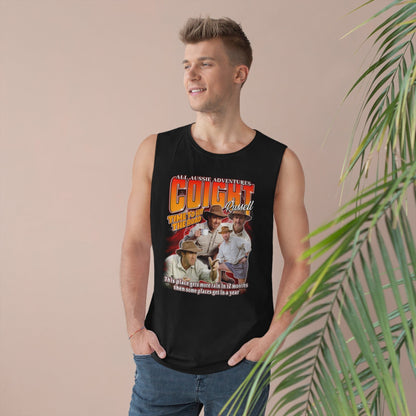 Russell Coight Vintage Tank Top Graphic Tees Australia Graphic T-Shirt Australia -  Cool Graphic T-Shirts Online - 