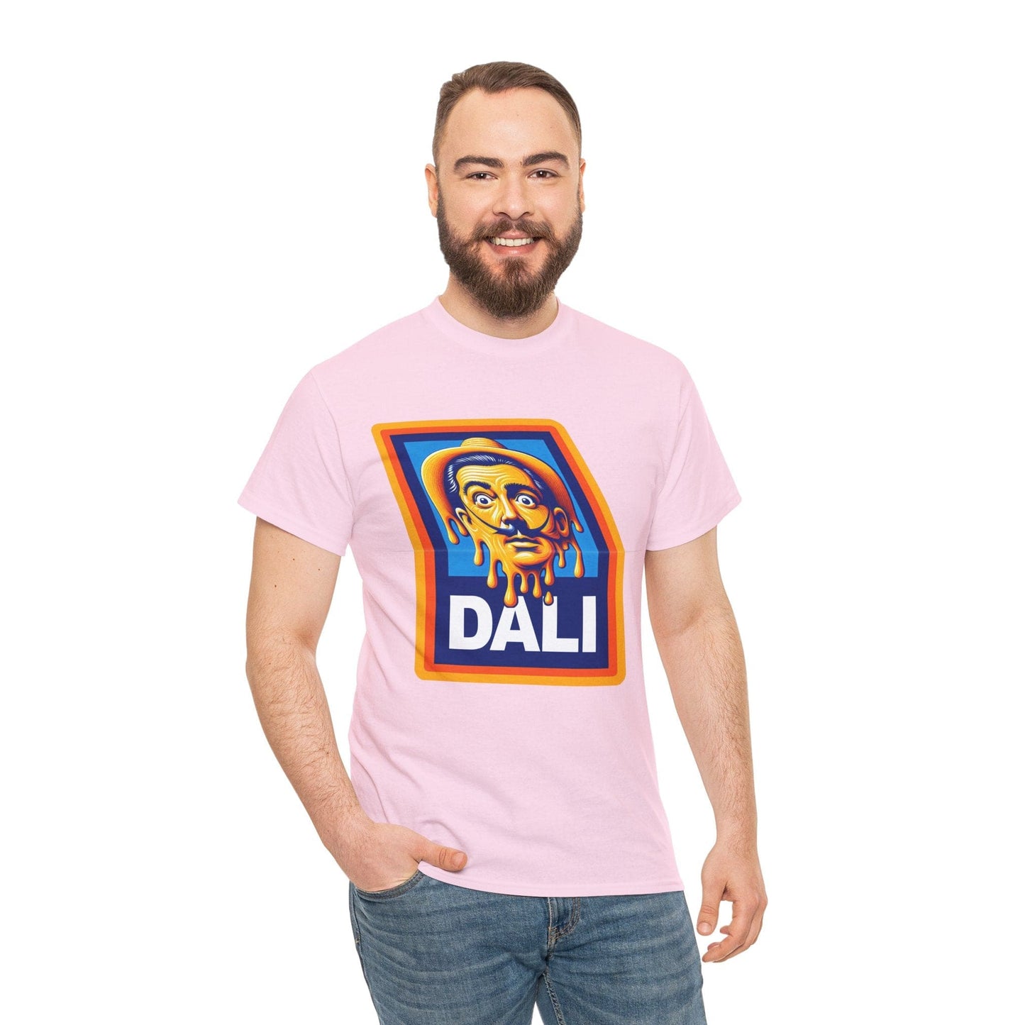 Salvador Dali Aldi Graphic Tee Graphic Tees Australia Light Pink / S Graphic T-Shirt Australia -  Cool Graphic T-Shirts Online -  Salvador Dali Aldi T-Shirt | Funny T-Shirts Australia