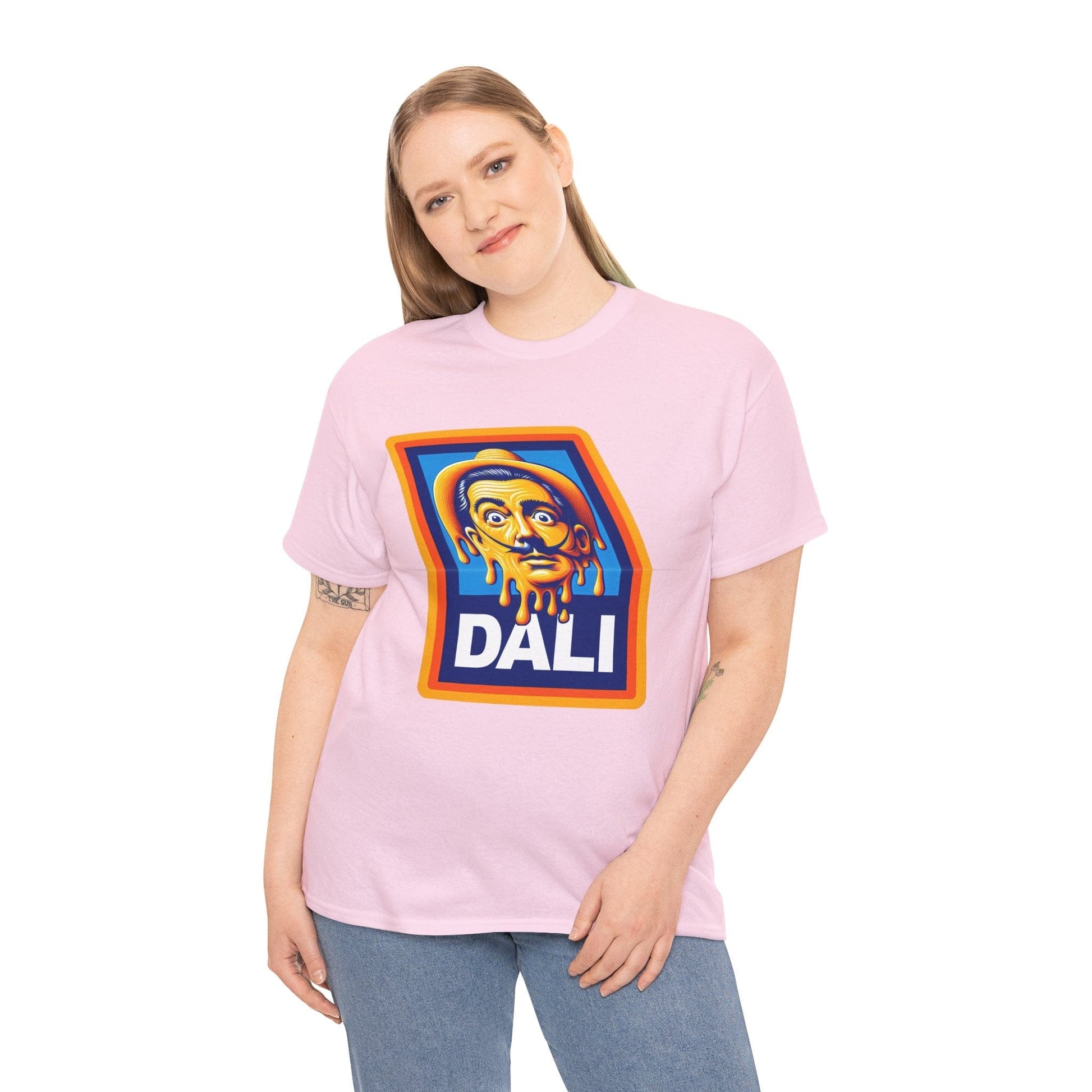 Salvador Dali Aldi Graphic Tee Graphic Tees Australia Graphic T-Shirt Australia -  Cool Graphic T-Shirts Online -  Salvador Dali Aldi T-Shirt | Funny T-Shirts Australia