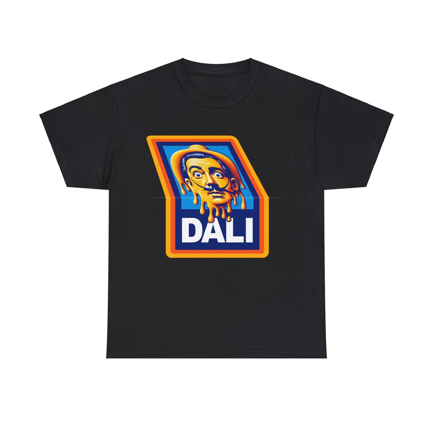 Salvador Dali Aldi Graphic Tee Graphic Tees Australia Graphic T-Shirt Australia -  Cool Graphic T-Shirts Online -  Salvador Dali Aldi T-Shirt | Funny T-Shirts Australia