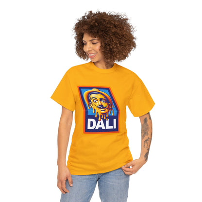 Salvador Dali Aldi Graphic Tee Graphic Tees Australia Graphic T-Shirt Australia -  Cool Graphic T-Shirts Online -  Salvador Dali Aldi T-Shirt | Funny T-Shirts Australia