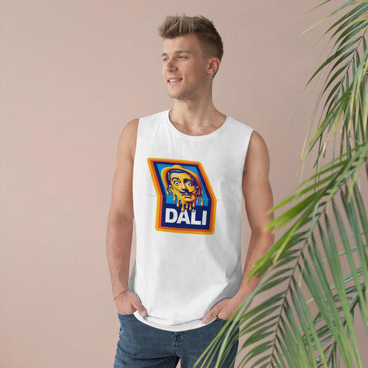 Salvador Dali Aldi Tank Top Graphic Tees Australia White / XS Graphic T-Shirt Australia -  Cool Graphic T-Shirts Online - 