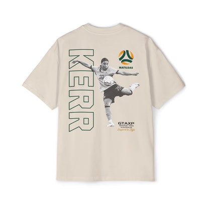 Sam Kerr Matildas Duo Oversized Tee Graphic Tees Australia Graphic T-Shirt Australia -  Cool Graphic T-Shirts Online -  Sam Kerr Matildas Duo Oversized Tee | Aussie Matildas Merch