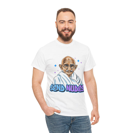 Send Nudes Graphic Tee Graphic Tees Australia White / S Graphic T-Shirt Australia -  Cool Graphic T-Shirts Online -  Send Nudes Graphic Tee | Funny Graphic Tees Australia