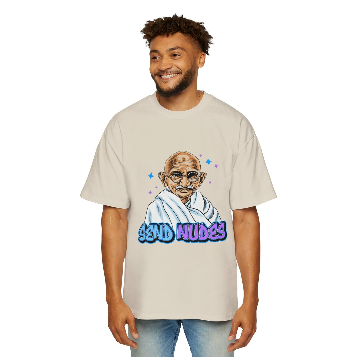 Send Nudes Oversized Tee Graphic Tees Australia Graphic T-Shirt Australia -  Cool Graphic T-Shirts Online - 