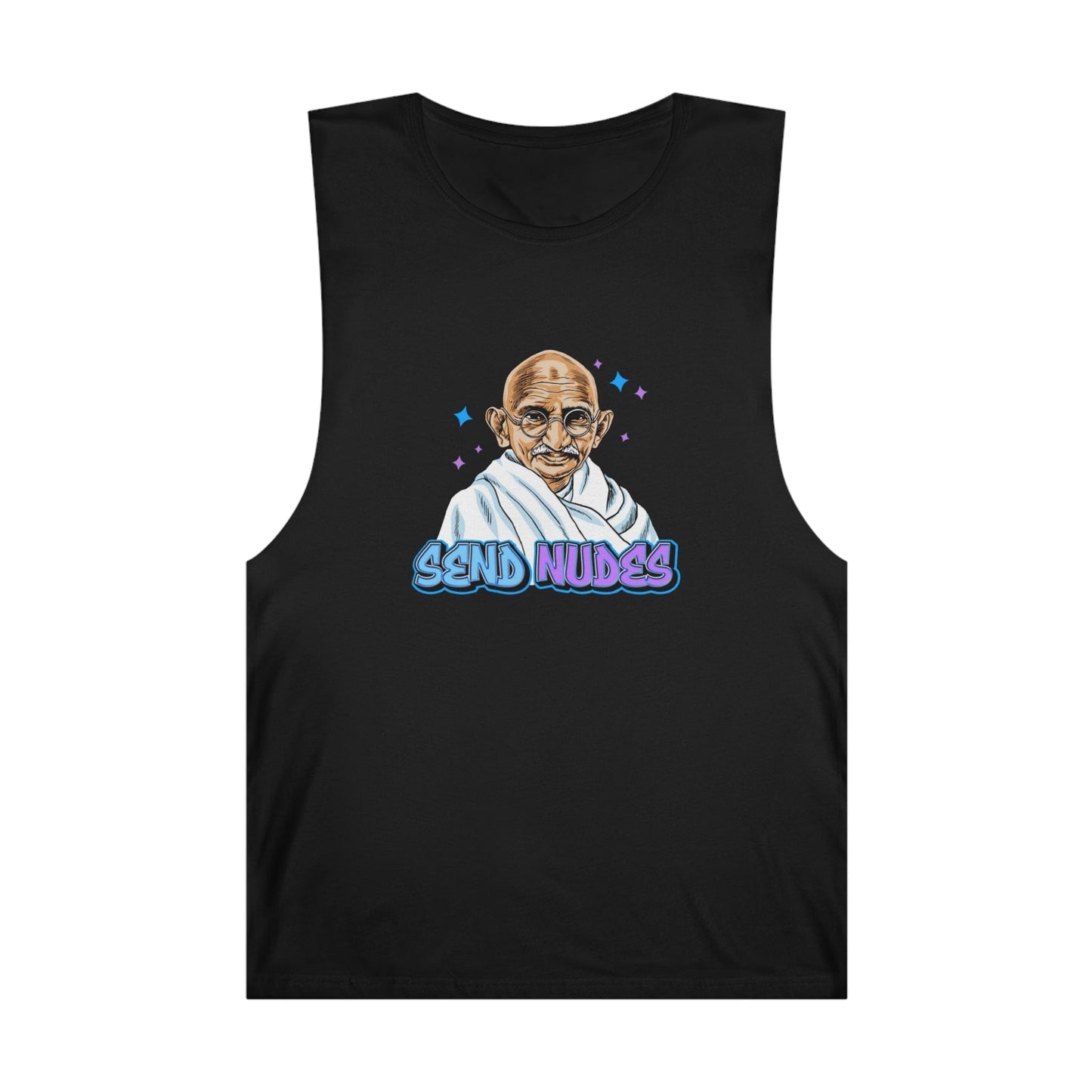 Send Nudes Tank Top Graphic Tees Australia Black / XS Graphic T-Shirt Australia -  Cool Graphic T-Shirts Online - 