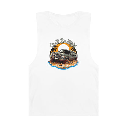 She'll Be Right Nissan Patrol Tank Top Graphic Tees Australia Graphic T-Shirt Australia -  Cool Graphic T-Shirts Online -  She'll Be Right Nissan Patrol Tank Top | 4wd Tank Tops Australia