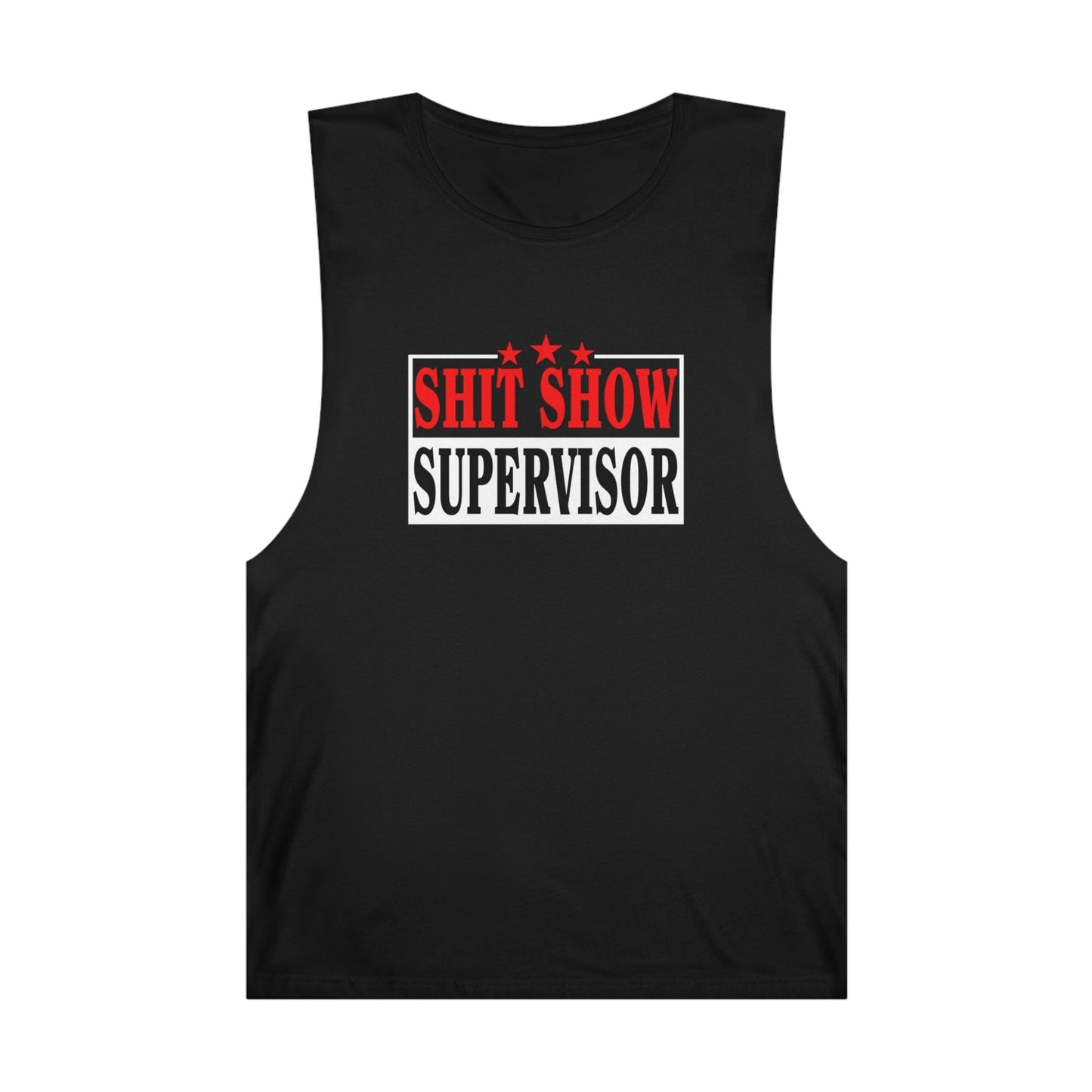 Shit Show Supervisor Tank Top Graphic Tees Australia Graphic T-Shirt Australia -  Cool Graphic T-Shirts Online -  Shit Show Supervisor Tank Top | Funny Graphic Tank Tops Australia