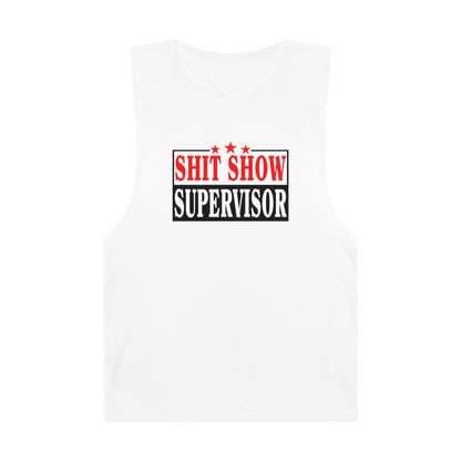 Shit Show Supervisor Tank Top Graphic Tees Australia Graphic T-Shirt Australia -  Cool Graphic T-Shirts Online -  Shit Show Supervisor Tank Top | Funny Graphic Tank Tops Australia