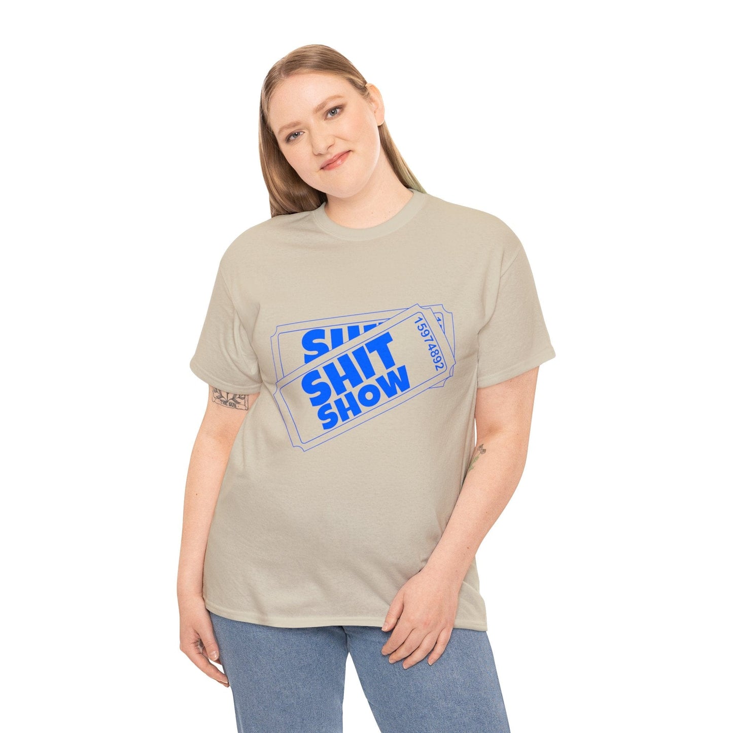 Shit Show Tickets Graphic Tee Graphic Tees Australia Graphic T-Shirt Australia -  Cool Graphic T-Shirts Online -  Shit Show Tickets T-Shirt | Funny Graphic T-Shirts Australia