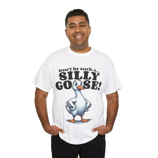 Silly Goose Graphic Tee Graphic Tees Australia White / S Graphic T-Shirt Australia -  Cool Graphic T-Shirts Online -  Silly Goose T-Shirt | Graphic Tees Australia