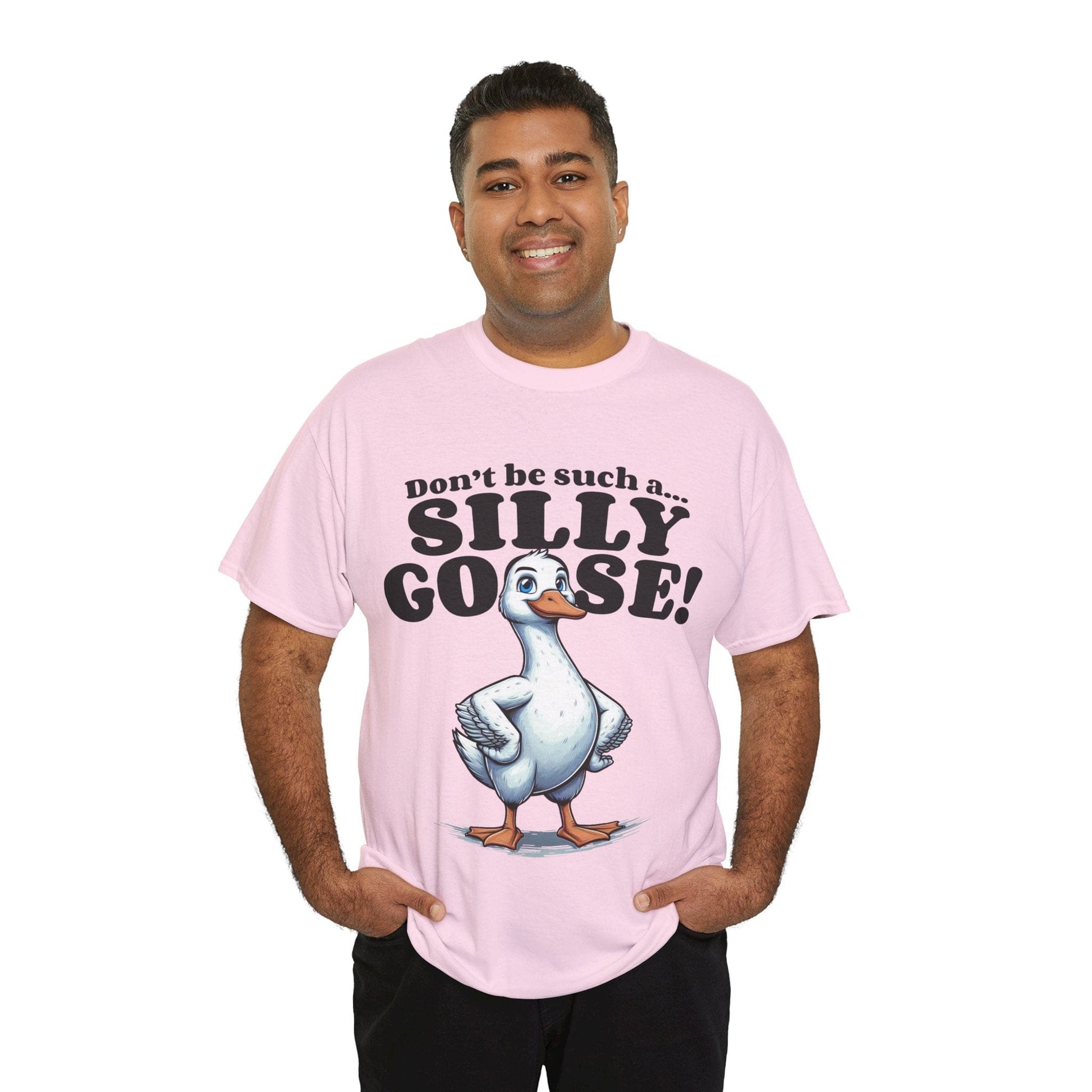 Silly Goose Graphic Tee Graphic Tees Australia Light Pink / S Graphic T-Shirt Australia -  Cool Graphic T-Shirts Online -  Silly Goose T-Shirt | Graphic Tees Australia