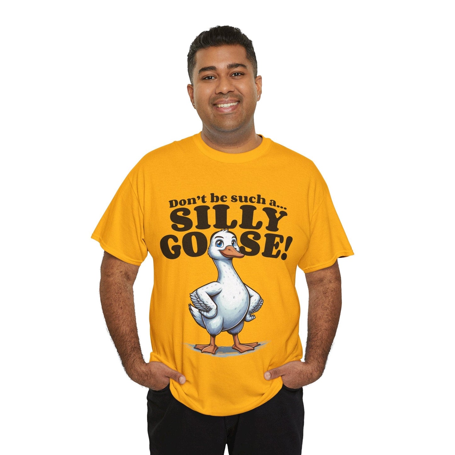 Silly Goose Graphic Tee Graphic Tees Australia Gold / S Graphic T-Shirt Australia -  Cool Graphic T-Shirts Online -  Silly Goose T-Shirt | Graphic Tees Australia