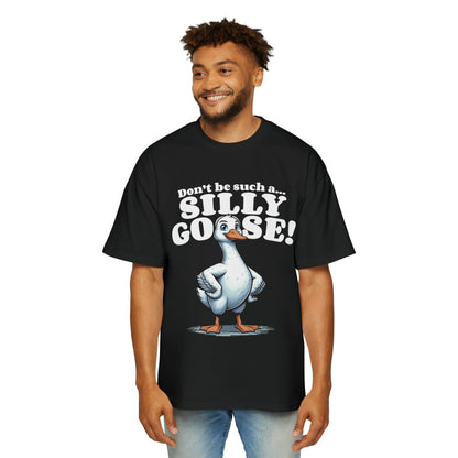 Silly Goose Oversized Tee Graphic Tees Australia Black / S Graphic T-Shirt Australia -  Cool Graphic T-Shirts Online -  Silly Goose Oversized Tee | Funny Graphic T-Shirts Australia