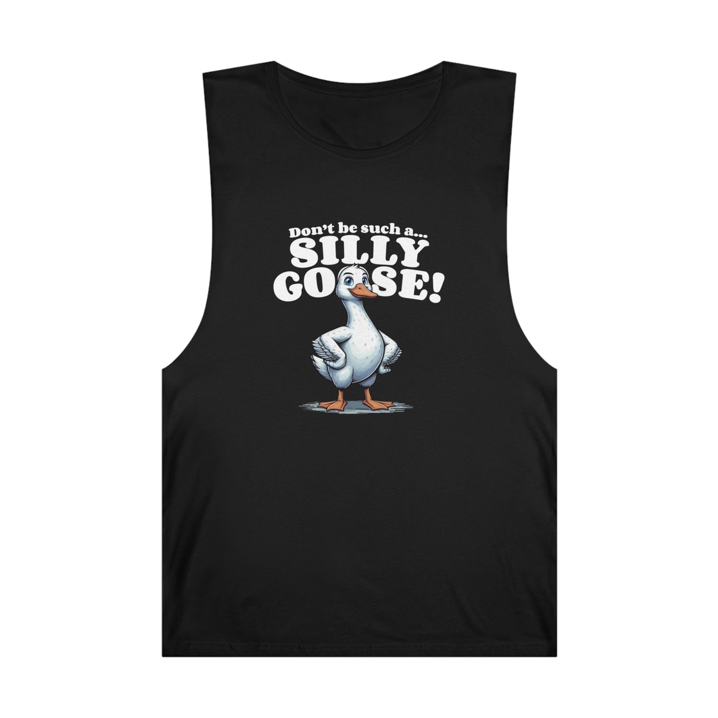 Silly Goose Tank Top Graphic Tees Australia Graphic T-Shirt Australia -  Cool Graphic T-Shirts Online -  Silly Goose Tank Top | Cool Tank Tops Australia