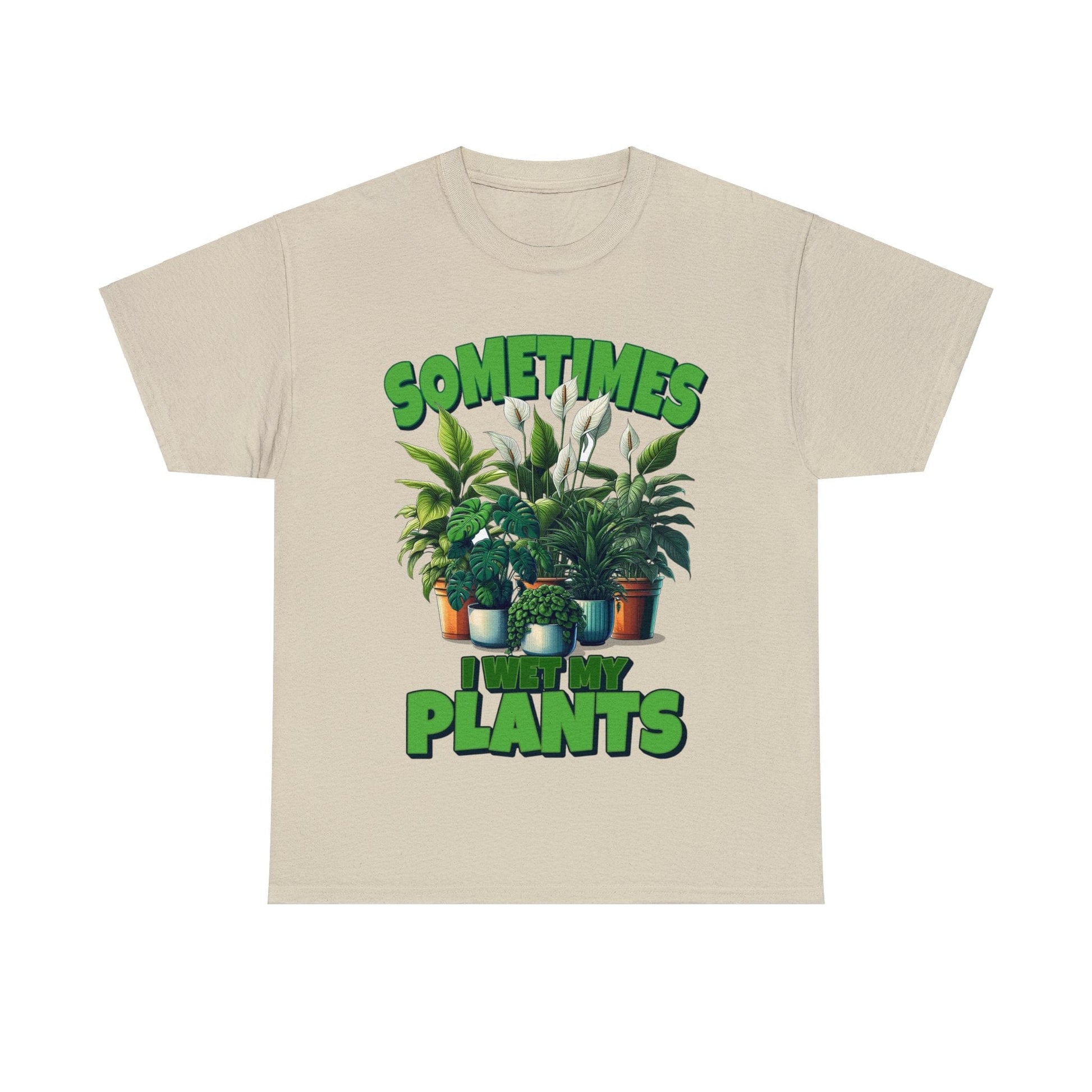 Sometimes I Wet My Plants Graphic Tee Graphic Tees Australia Graphic T-Shirt Australia -  Cool Graphic T-Shirts Online -  Sometimes I Wet My Plants T-Shirt | Graphic T-Shirts Australia