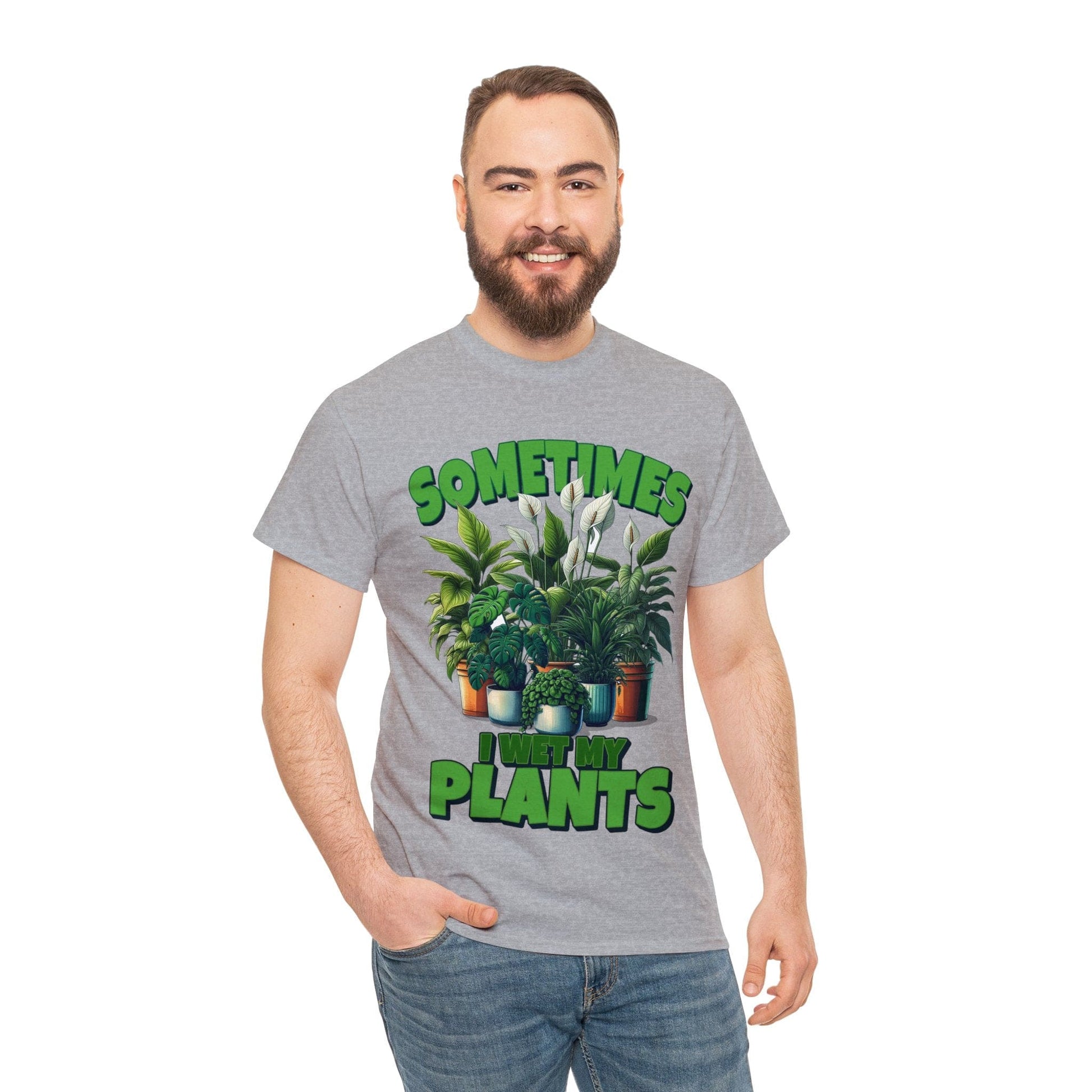 Sometimes I Wet My Plants Graphic Tee Graphic Tees Australia Graphic T-Shirt Australia -  Cool Graphic T-Shirts Online -  Sometimes I Wet My Plants T-Shirt | Graphic T-Shirts Australia