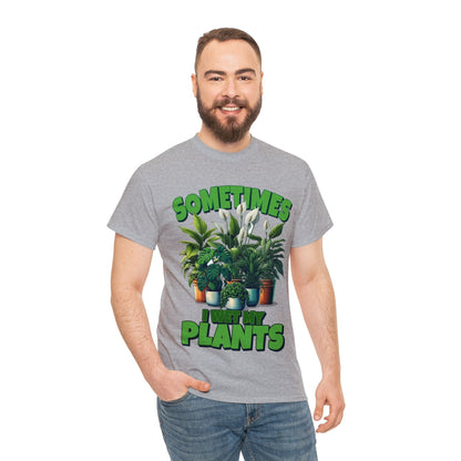 Sometimes I Wet My Plants Graphic Tee Graphic Tees Australia Graphic T-Shirt Australia -  Cool Graphic T-Shirts Online -  Sometimes I Wet My Plants T-Shirt | Graphic T-Shirts Australia