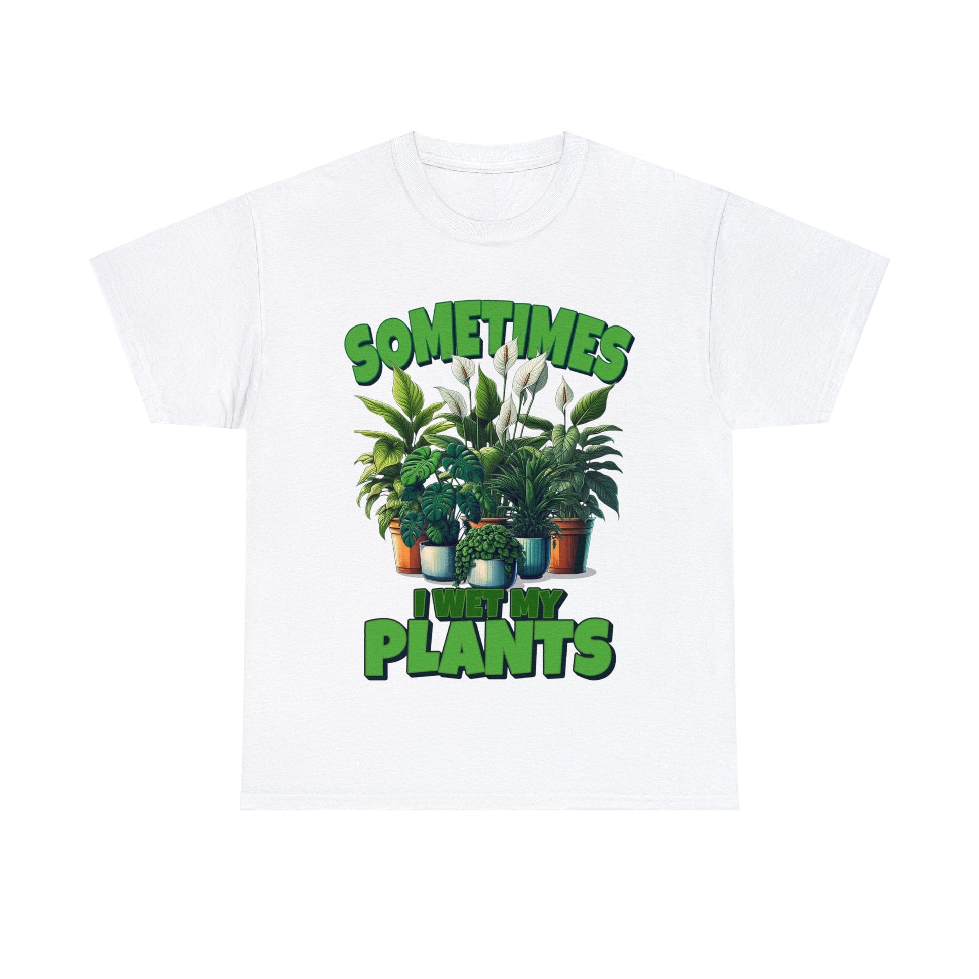 Sometimes I Wet My Plants Graphic Tee Graphic Tees Australia Graphic T-Shirt Australia -  Cool Graphic T-Shirts Online -  Sometimes I Wet My Plants T-Shirt | Graphic T-Shirts Australia