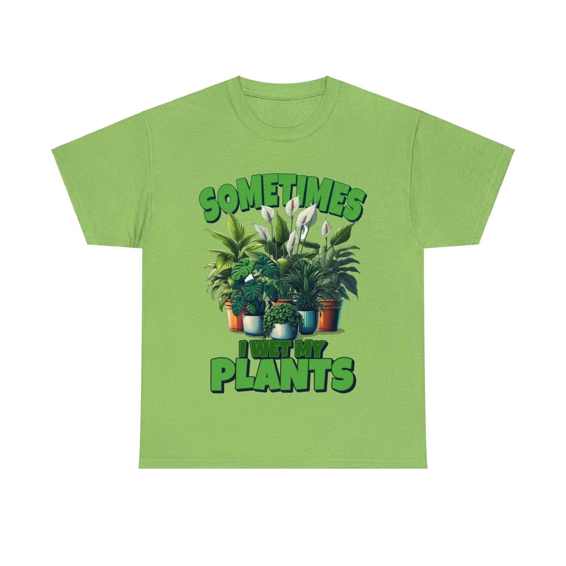 Sometimes I Wet My Plants Graphic Tee Graphic Tees Australia Graphic T-Shirt Australia -  Cool Graphic T-Shirts Online -  Sometimes I Wet My Plants T-Shirt | Graphic T-Shirts Australia