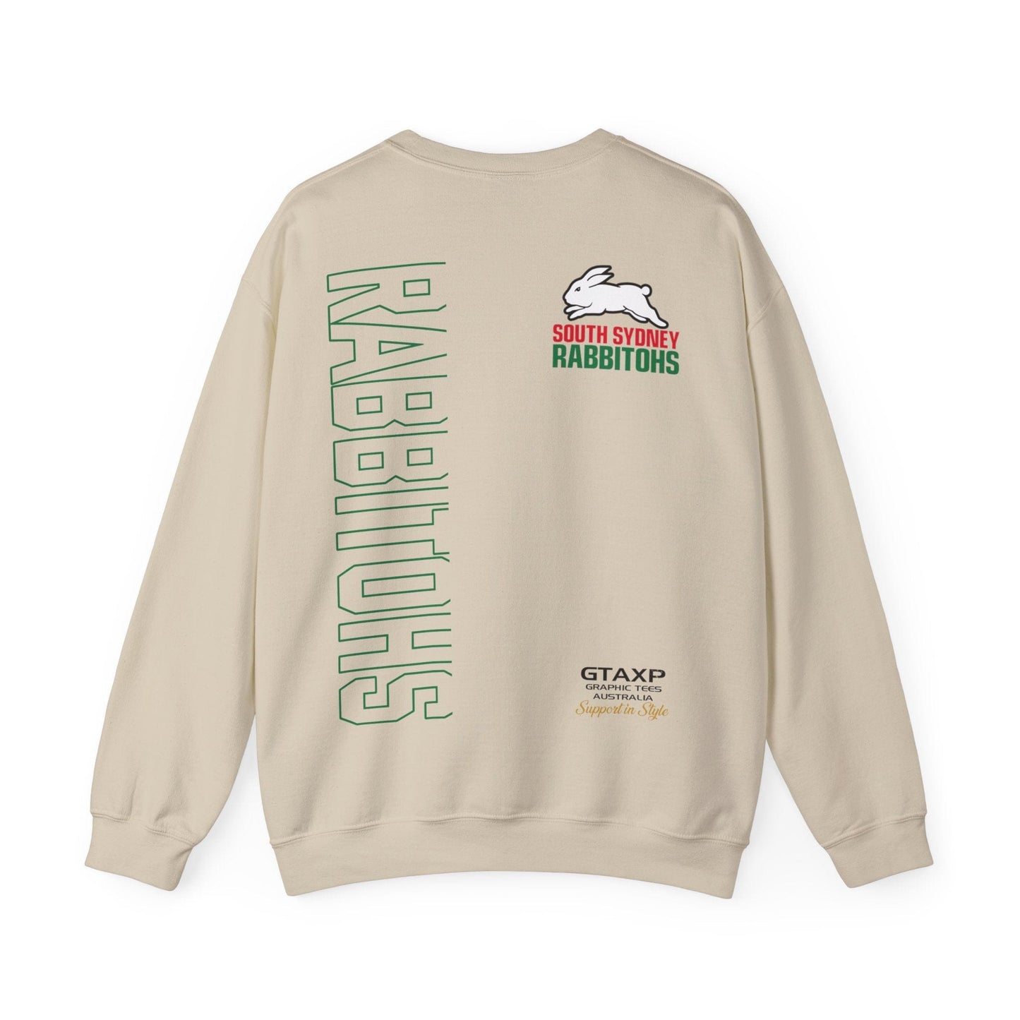 South Sydney Rabbitohs Duo Jumper Graphic Tees Australia Graphic T-Shirt Australia -  Cool Graphic T-Shirts Online -  South Sydney Rabbitohs Duo Jumper | South Sydney Crew Sweater