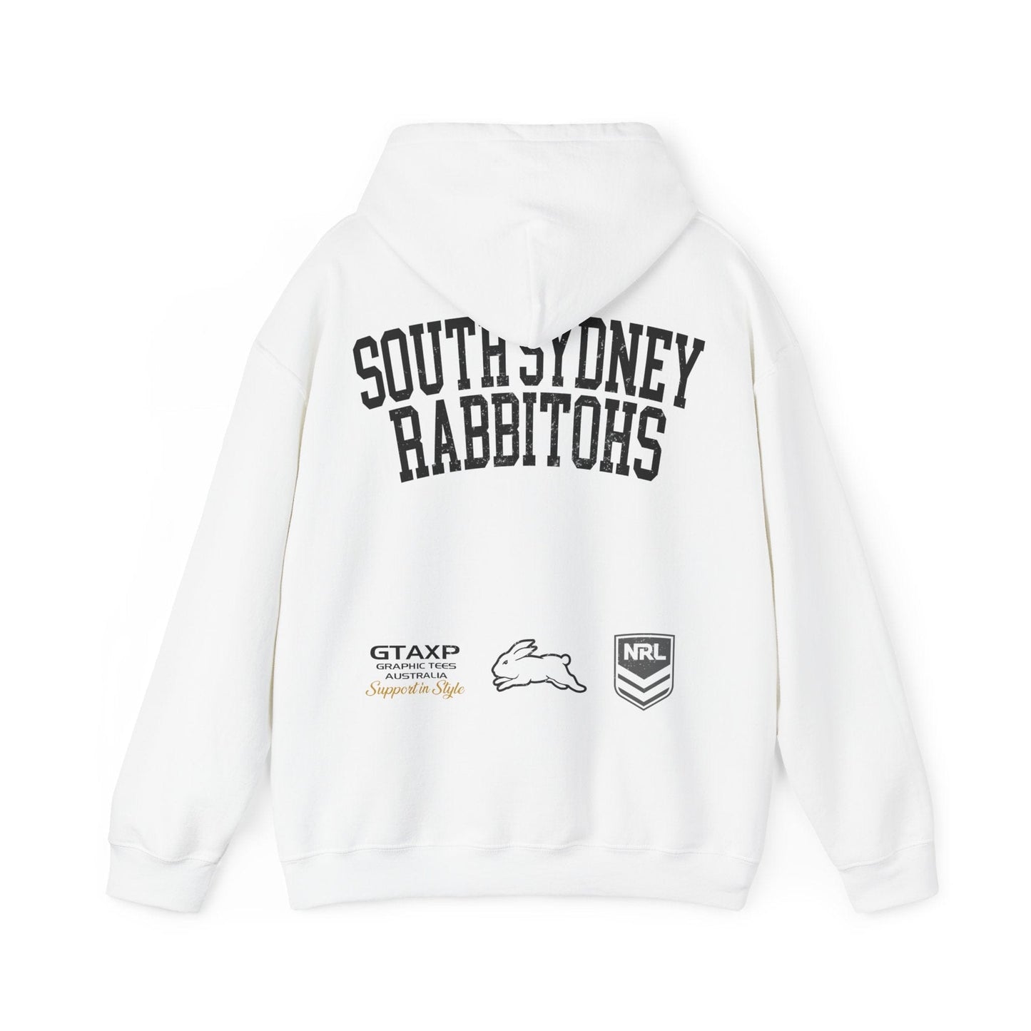 South Sydney Rabbitohs NRL Hoodie Printify Graphic T-Shirt Australia -  Cool Graphic T-Shirts Online - 