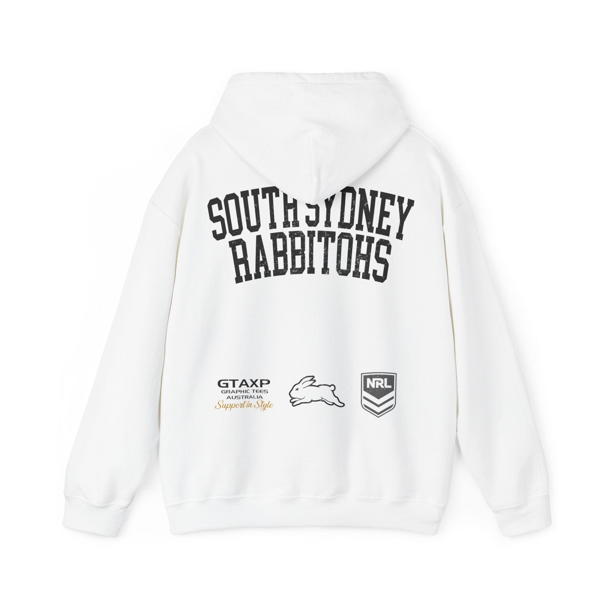 South Sydney Rabbitohs NRL Hoodie Printify Graphic T-Shirt Australia -  Cool Graphic T-Shirts Online - 