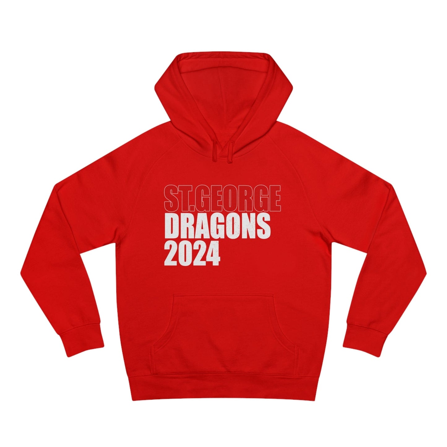 St. George Dragons 2024 Hoodie Graphic Tees Australia Graphic T-Shirt Australia -  Cool Graphic T-Shirts Online -  St. George Dragons 2024 Hoodie | NRL Hoodies Australia