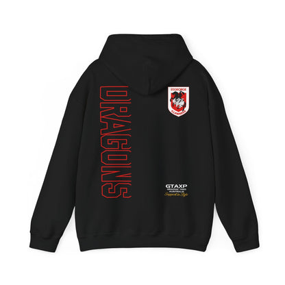 St George Dragons Duo Hoodie Printify Graphic T-Shirt Australia -  Cool Graphic T-Shirts Online - 