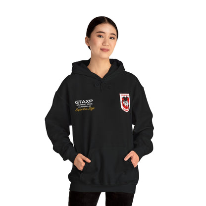 St George Dragons Duo Hoodie Printify Graphic T-Shirt Australia -  Cool Graphic T-Shirts Online - 